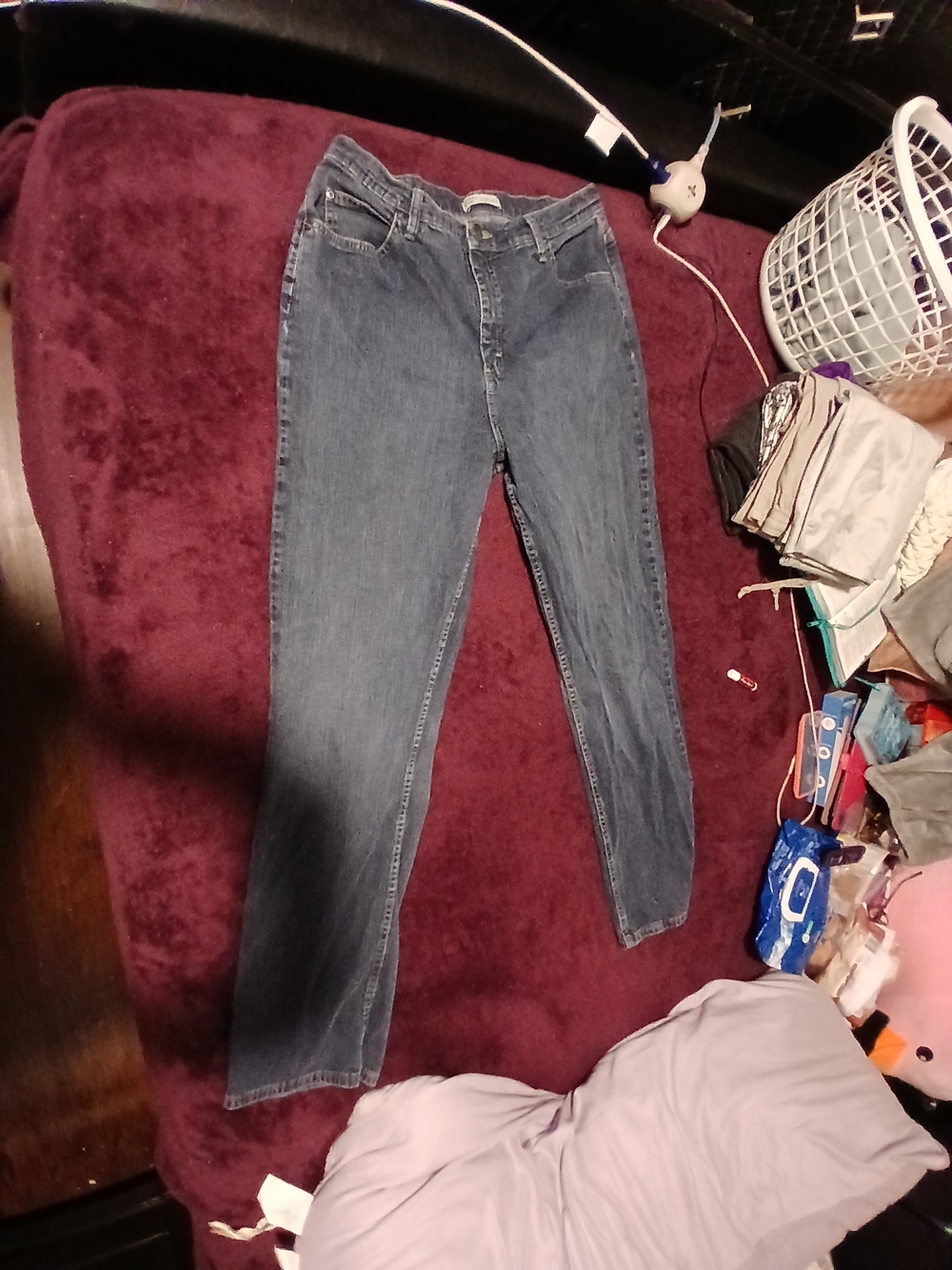 Riders Lee Relaxed Vintage Classic Women's Blue Straight-Leg Jeans